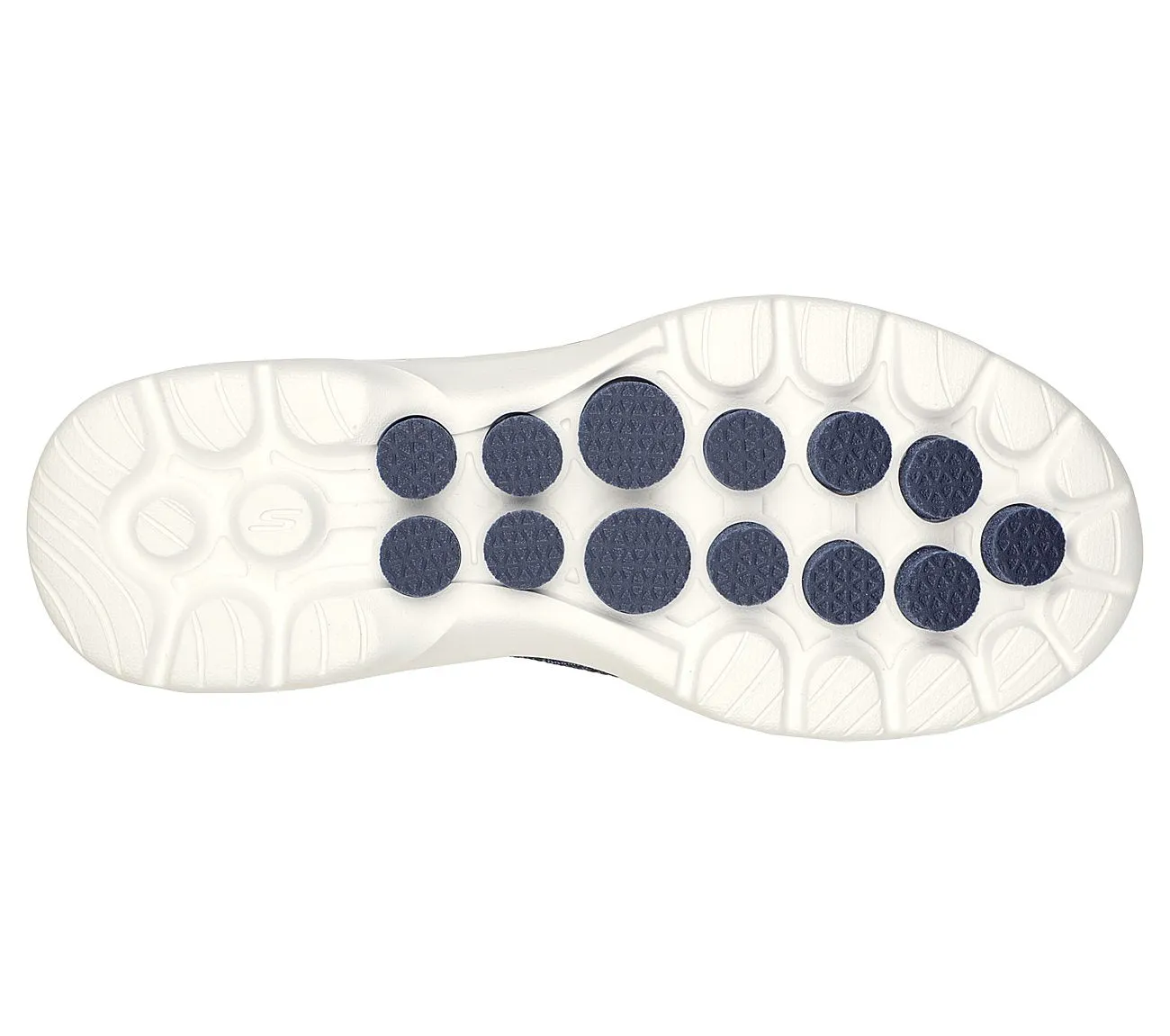 124532 Go Walk Valerie Navy Fabric Skechers Sneakers