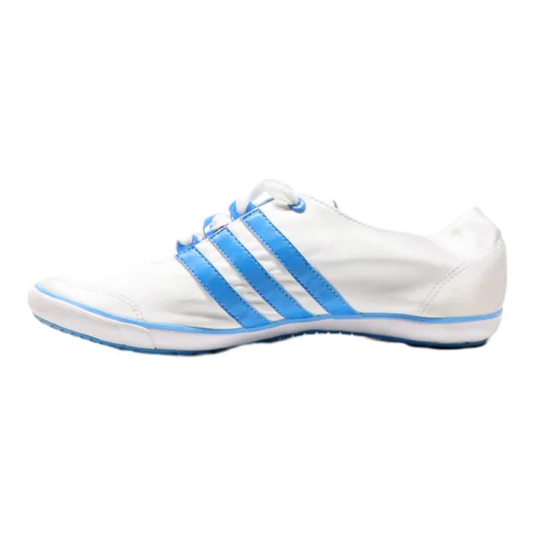 ADIDAS Low Top Trainers White Synthetic Womens UK 5.5