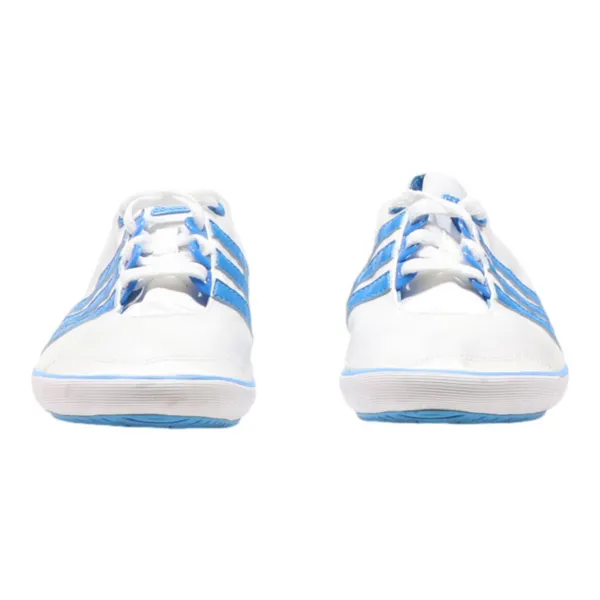 ADIDAS Low Top Trainers White Synthetic Womens UK 5.5