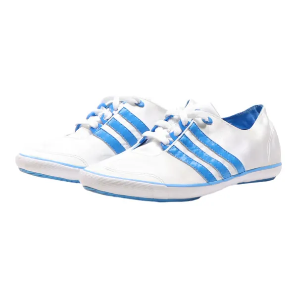 ADIDAS Low Top Trainers White Synthetic Womens UK 5.5