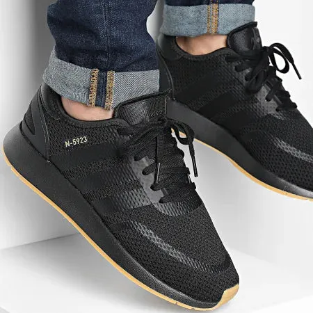 .ADIDAS Mens N-5923 - Black/Black/Gum  - (IH8877) - N59 - R1L4