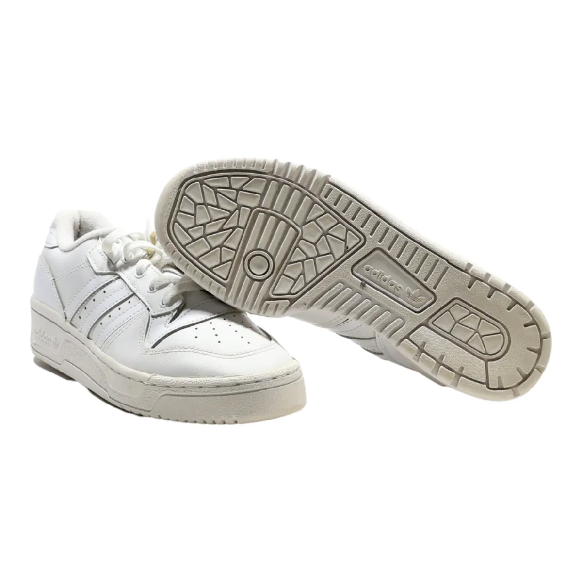 ADIDAS Sneaker Trainers White Synthetic Boys UK 4.5