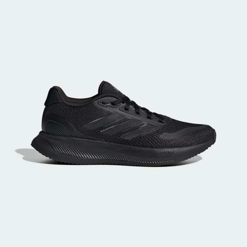 ADIDAS WOMEN'S RUNFALCON 5 TRIPLE BLACK RUNNING SHOES