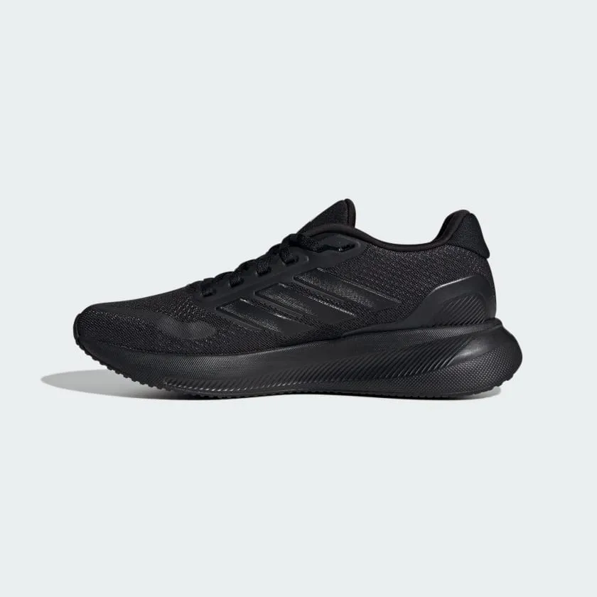 ADIDAS WOMEN'S RUNFALCON 5 TRIPLE BLACK RUNNING SHOES