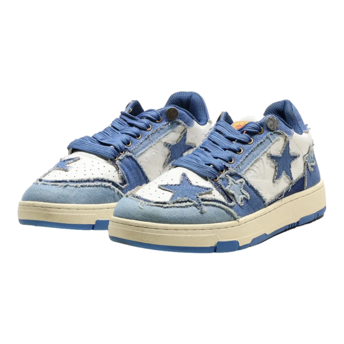 AELFRIC EDEN Sneaker Trainers Blue Synthetic Mens UK 9