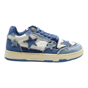 AELFRIC EDEN Sneaker Trainers Blue Synthetic Mens UK 9
