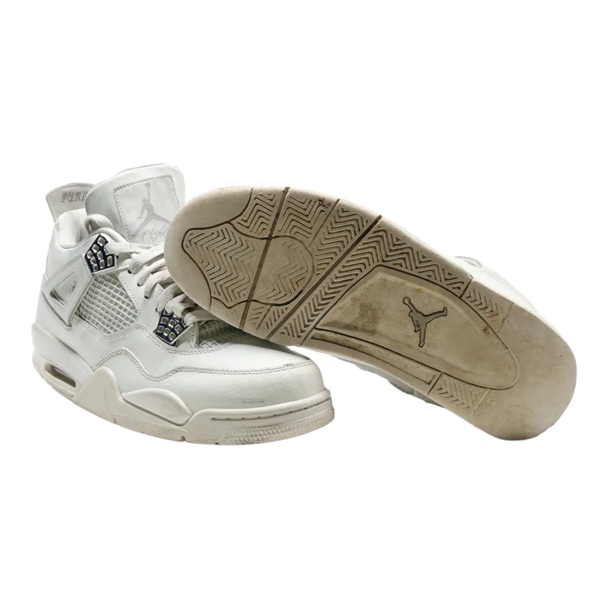 AIR JORDAN Sneaker Trainers White Synthetic Mens UK 8.5