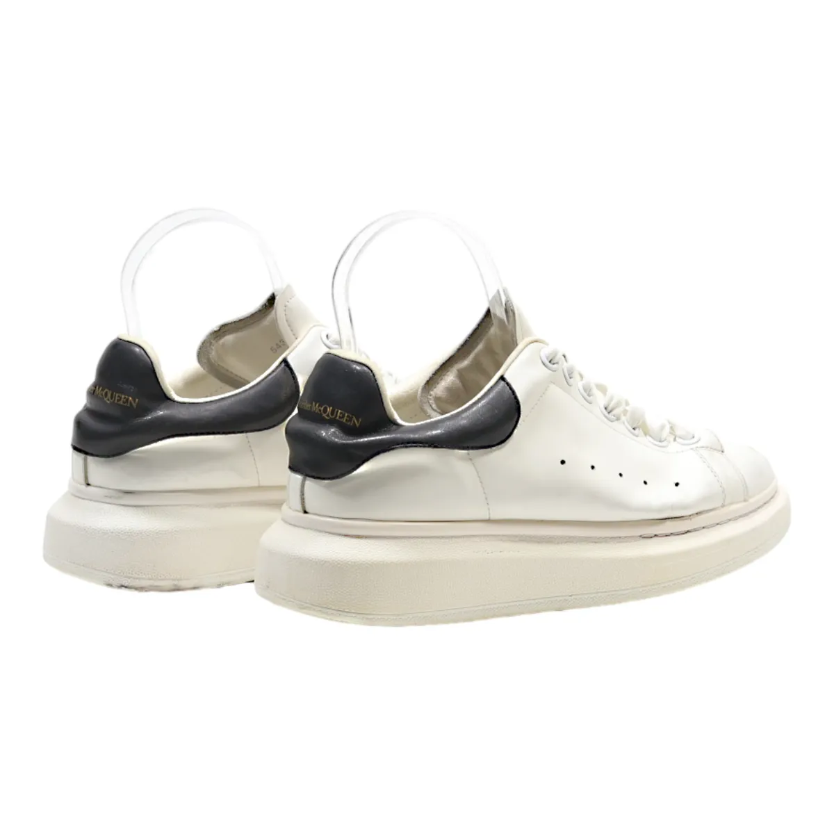 ALEXANDER MCQUEEN Sneaker Trainers White Leather Womens UK 6
