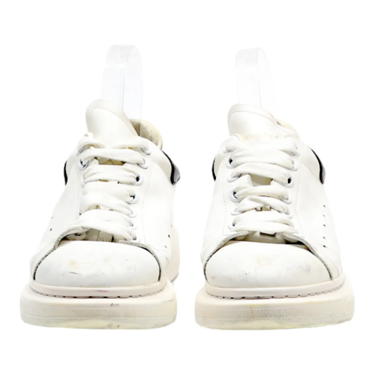 ALEXANDER MCQUEEN Sneaker Trainers White Leather Womens UK 6