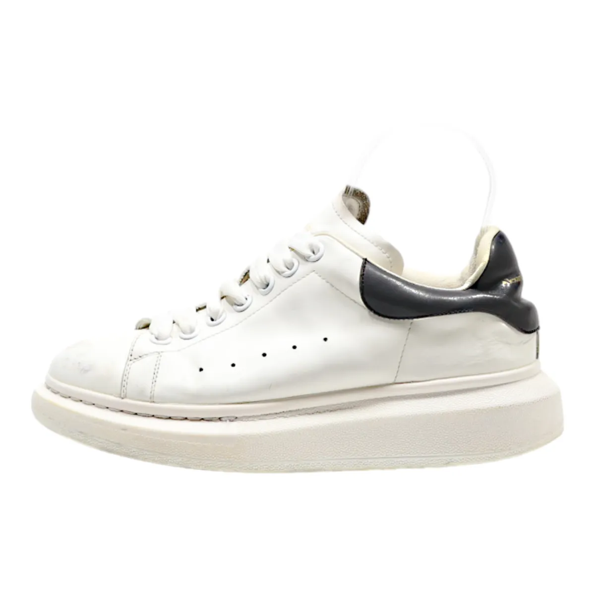 ALEXANDER MCQUEEN Sneaker Trainers White Leather Womens UK 6