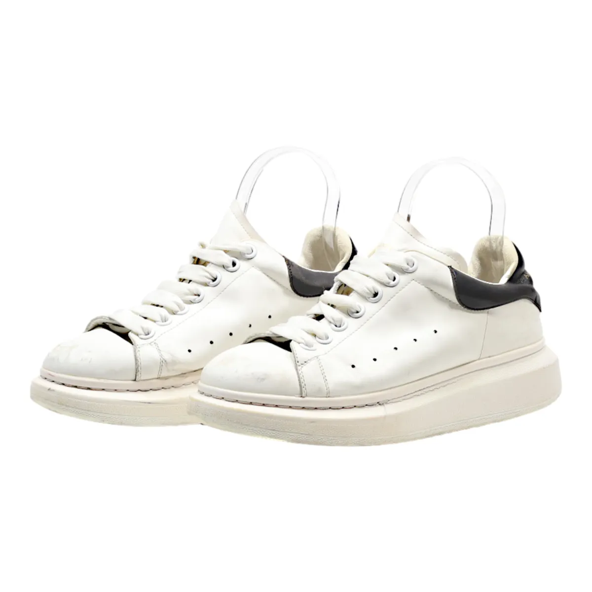ALEXANDER MCQUEEN Sneaker Trainers White Leather Womens UK 6