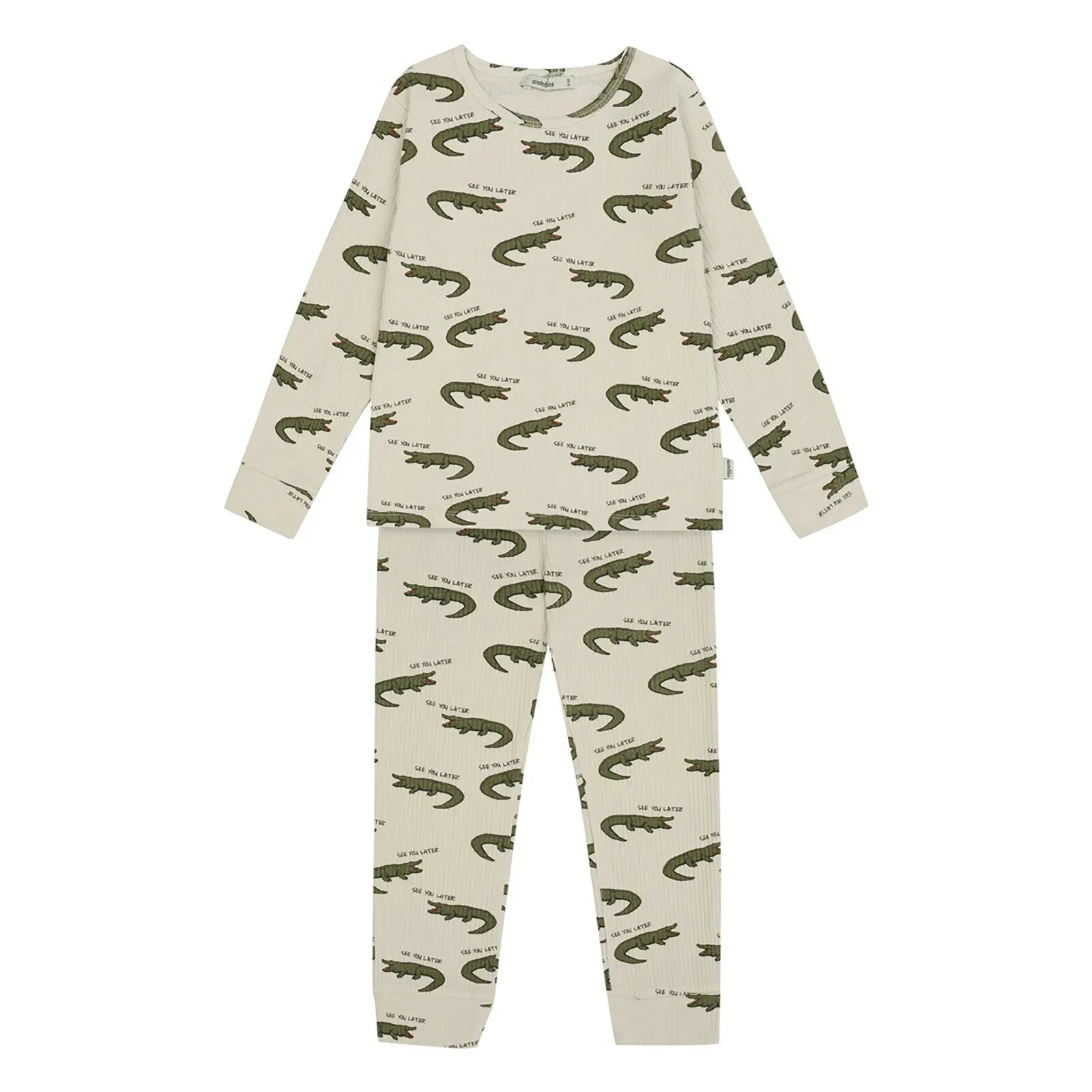 Antebies Crocodile Fun Rib Pyjama