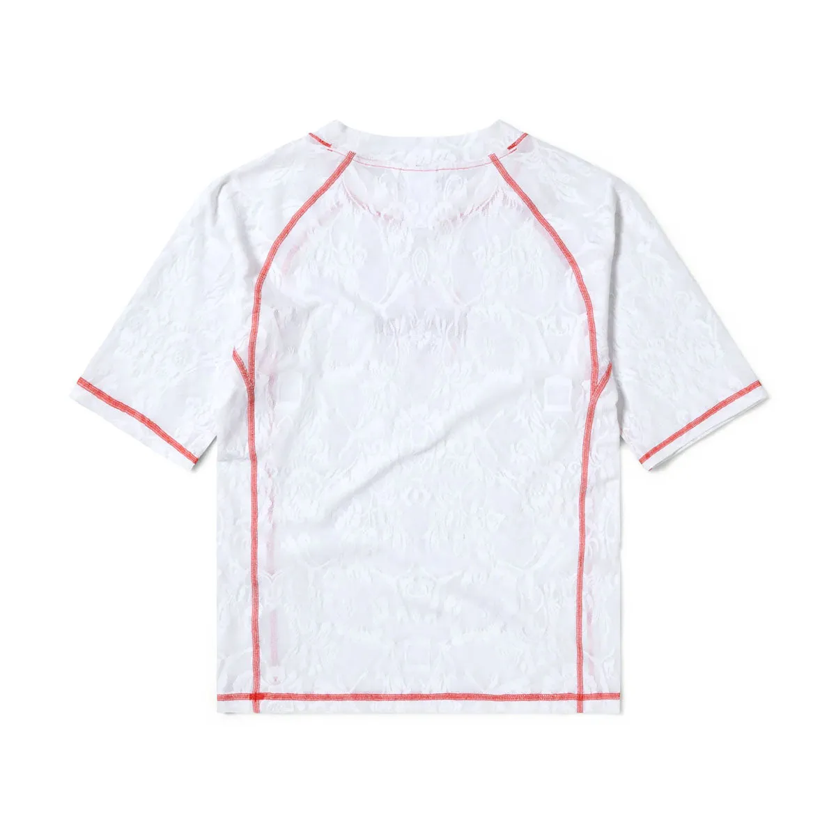   Aries Lace Rashguard Top 'White'