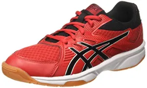 ASICS Men's Upcourt 3 Classic Red/Black Badminton Shoes-8 UK (1071A019.602)