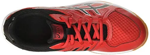 ASICS Men's Upcourt 3 Classic Red/Black Badminton Shoes-8 UK (1071A019.602)