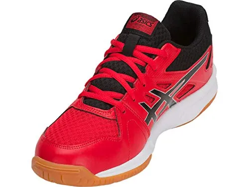 ASICS Men's Upcourt 3 Classic Red/Black Badminton Shoes-8 UK (1071A019.602)