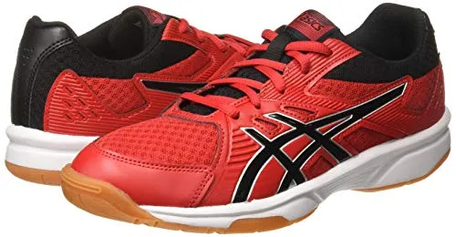 ASICS Men's Upcourt 3 Classic Red/Black Badminton Shoes-8 UK (1071A019.602)