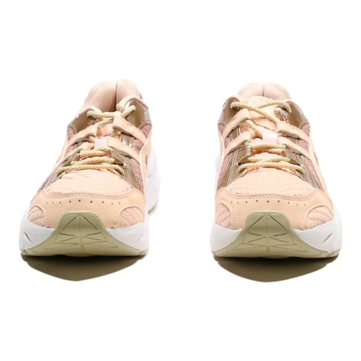 ASICS Sneaker Trainers Pink Synthetic Womens UK 6.5