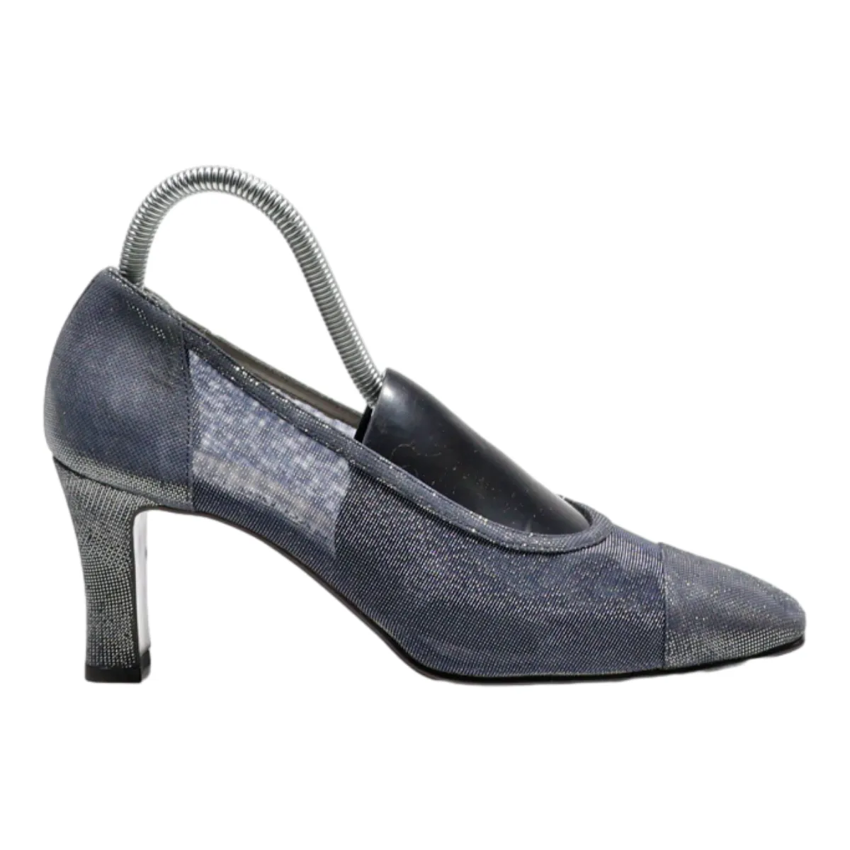 BALDAN Pump Heels Blue Synthetic Womens UK 6