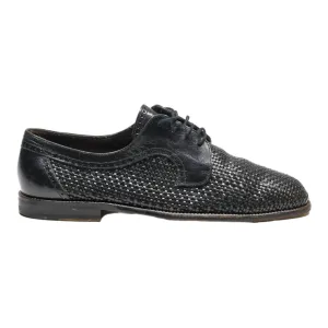 BALLY Derby Shoes Black Leather Mens UK 7.5 BALLY Derby Shoes Black Leather Mens UK 7.5