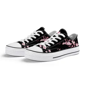 B&W Sakura Low Top Canvas Shoes