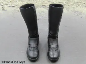 Batman Begins - Black 2-Part Boots (Peg Type)