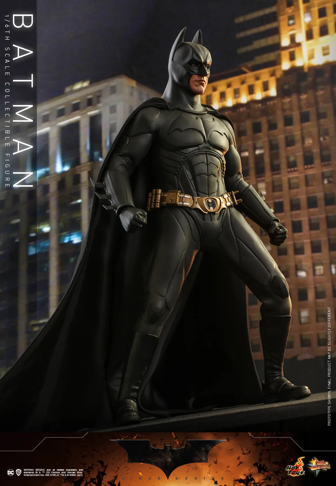 Batman Begins - Black 2-Part Boots (Peg Type)