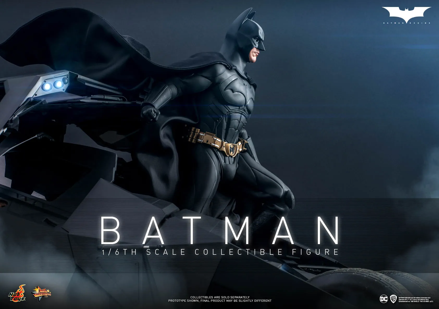 Batman Begins - Black 2-Part Boots (Peg Type)