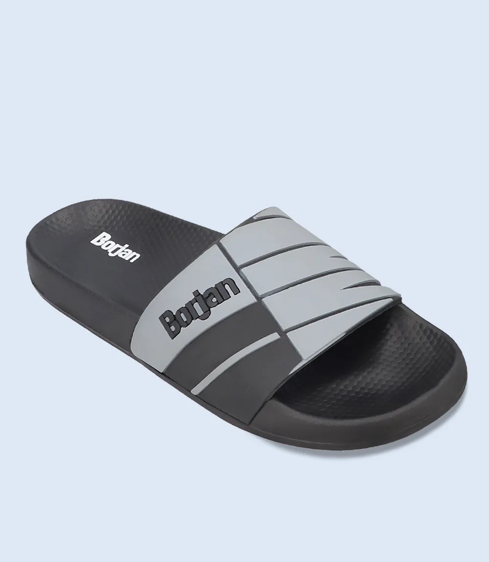 BM4990-GREY-Men Slipper