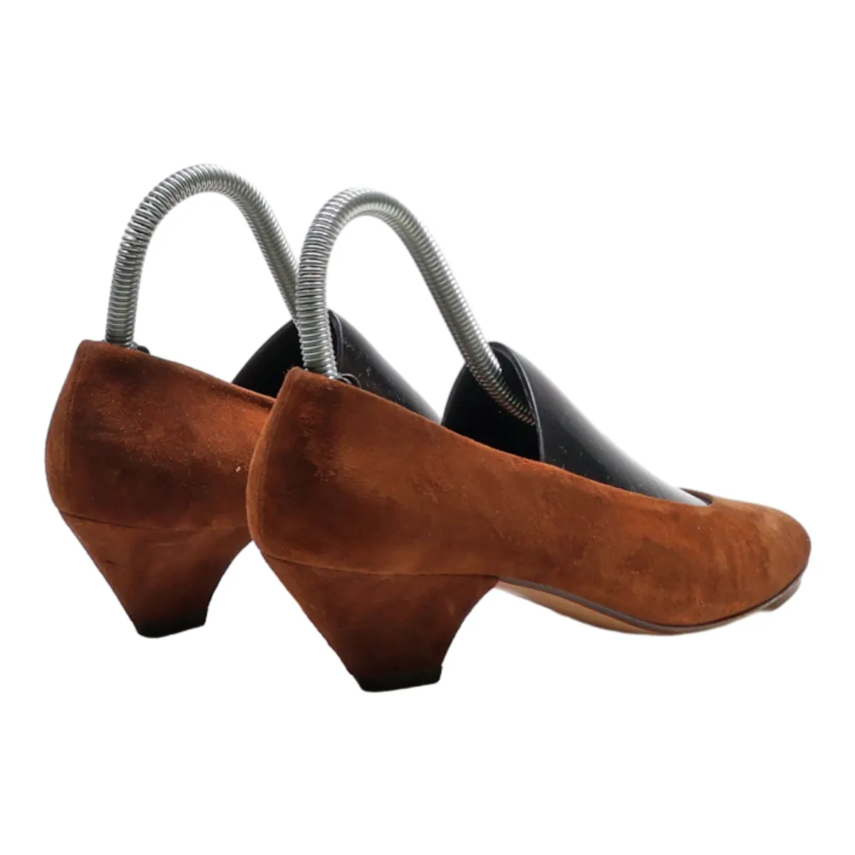 BON GENIE GRIEDER Court Heels Brown Leather Womens UK 3.5