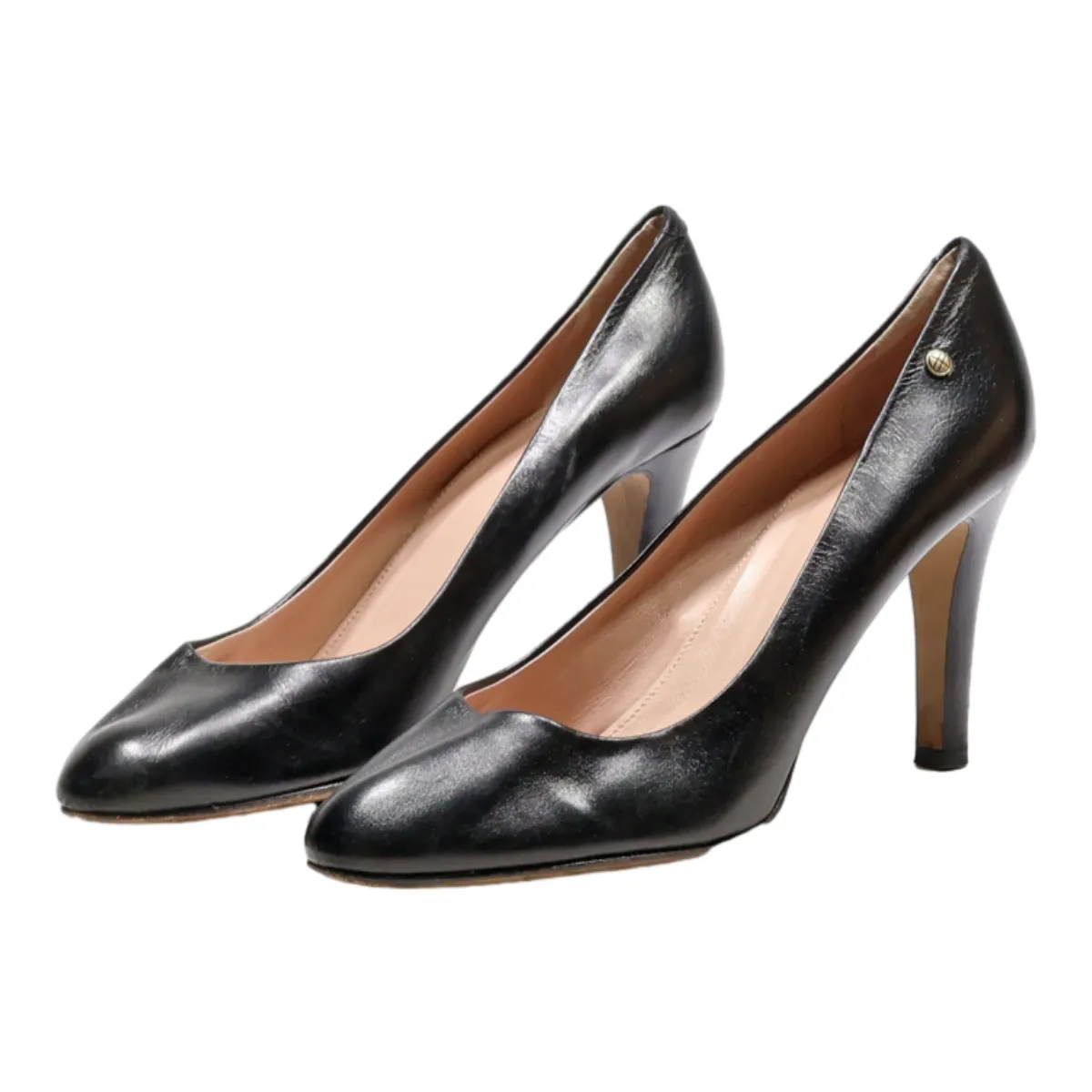 BOSS Pump Heels Black Synthetic Womens UK 7