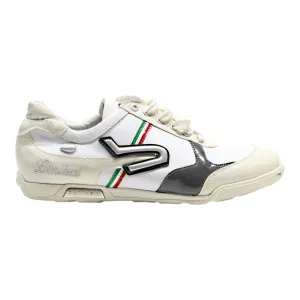 BOTTICELLI Sneaker Trainers White Leather Mens UK 9