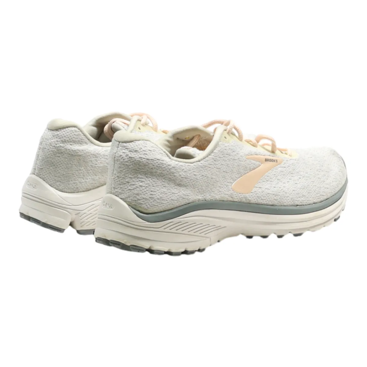 BROOKS RUNNING Sneaker Trainers Grey Synthetic Womens UK 6