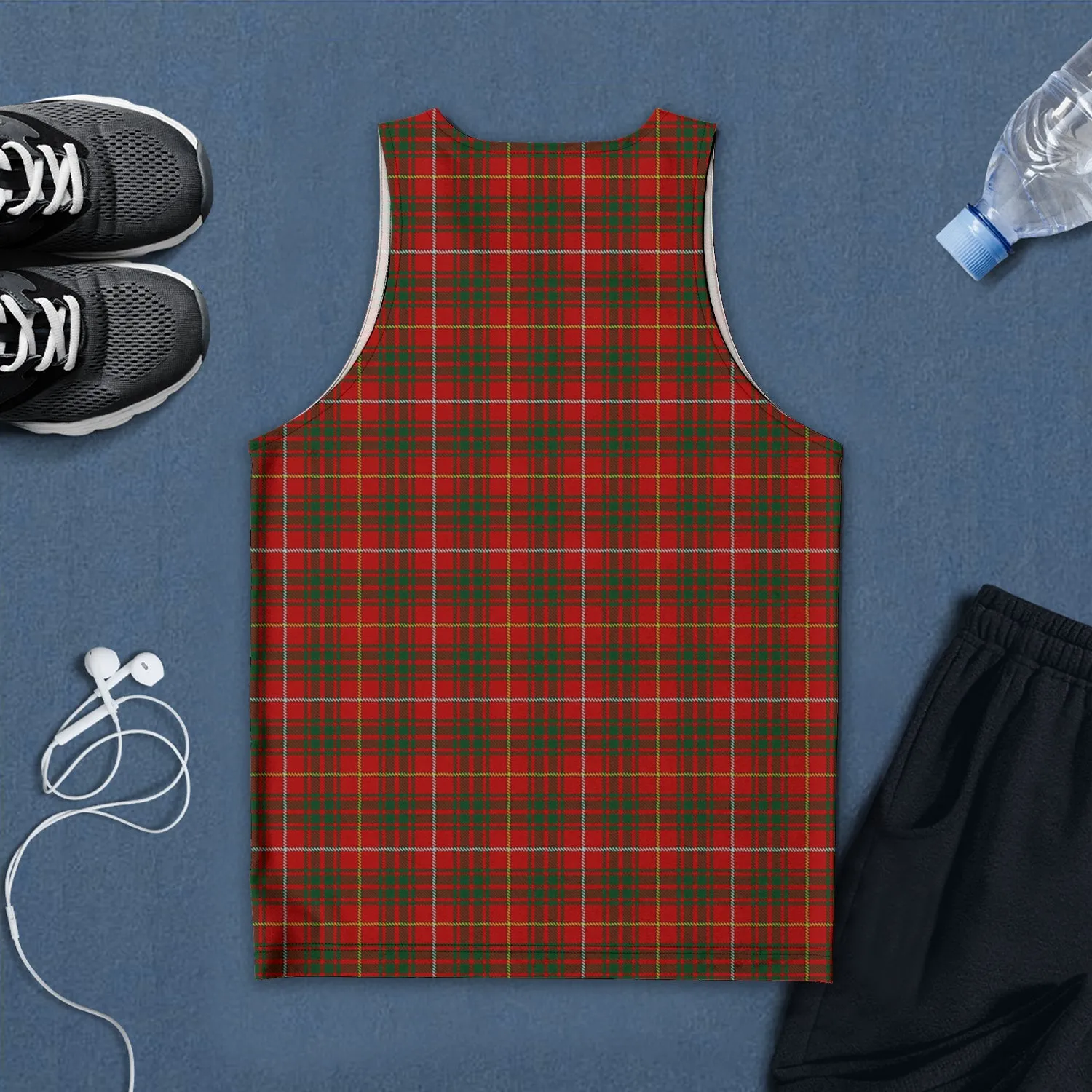 Bruce Tartan Mens Tank Top