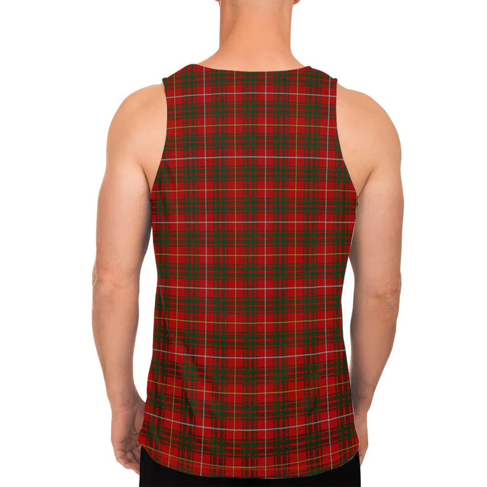Bruce Tartan Mens Tank Top