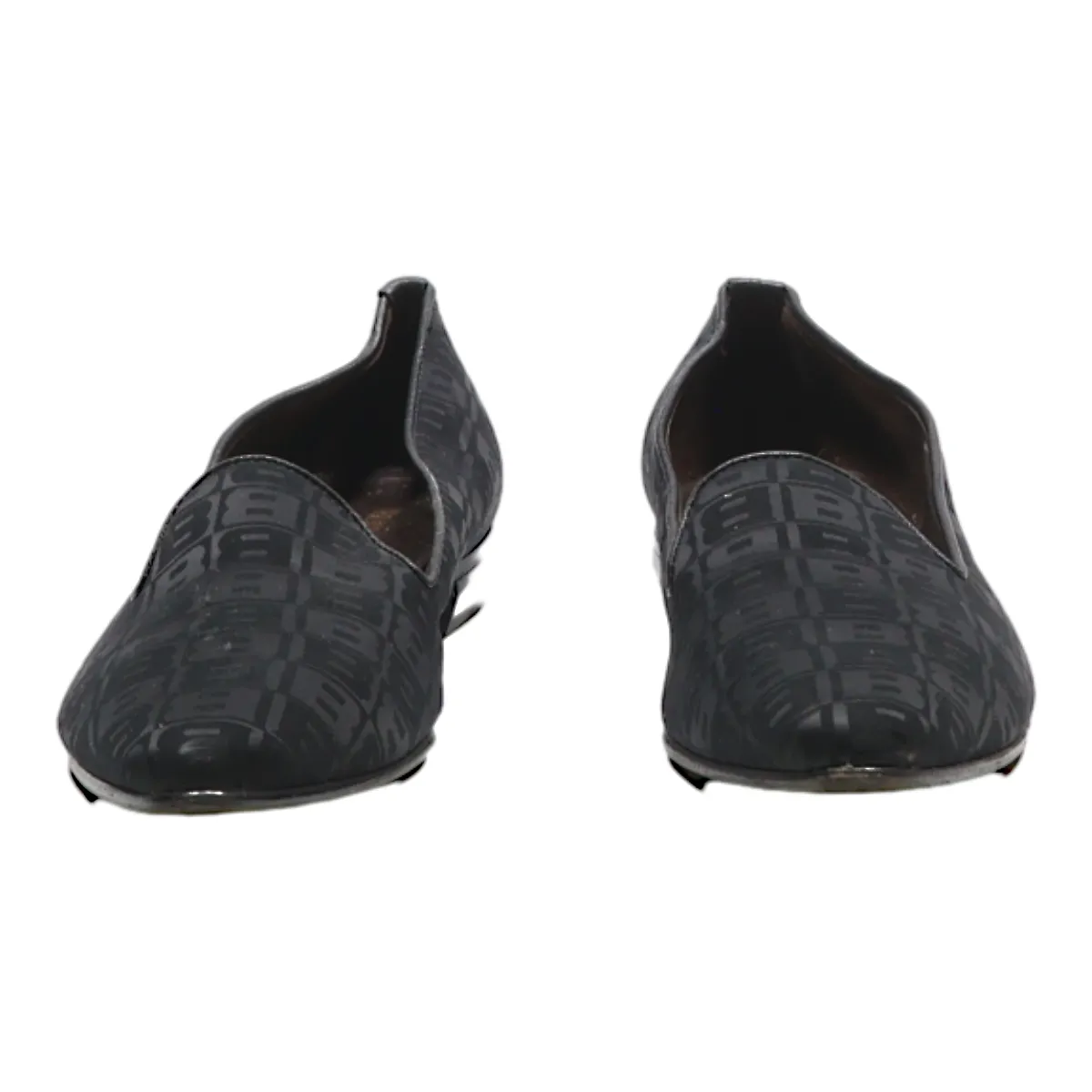 BRUNATE Loafer Shoes Black Synthetic Womens UK 5.5