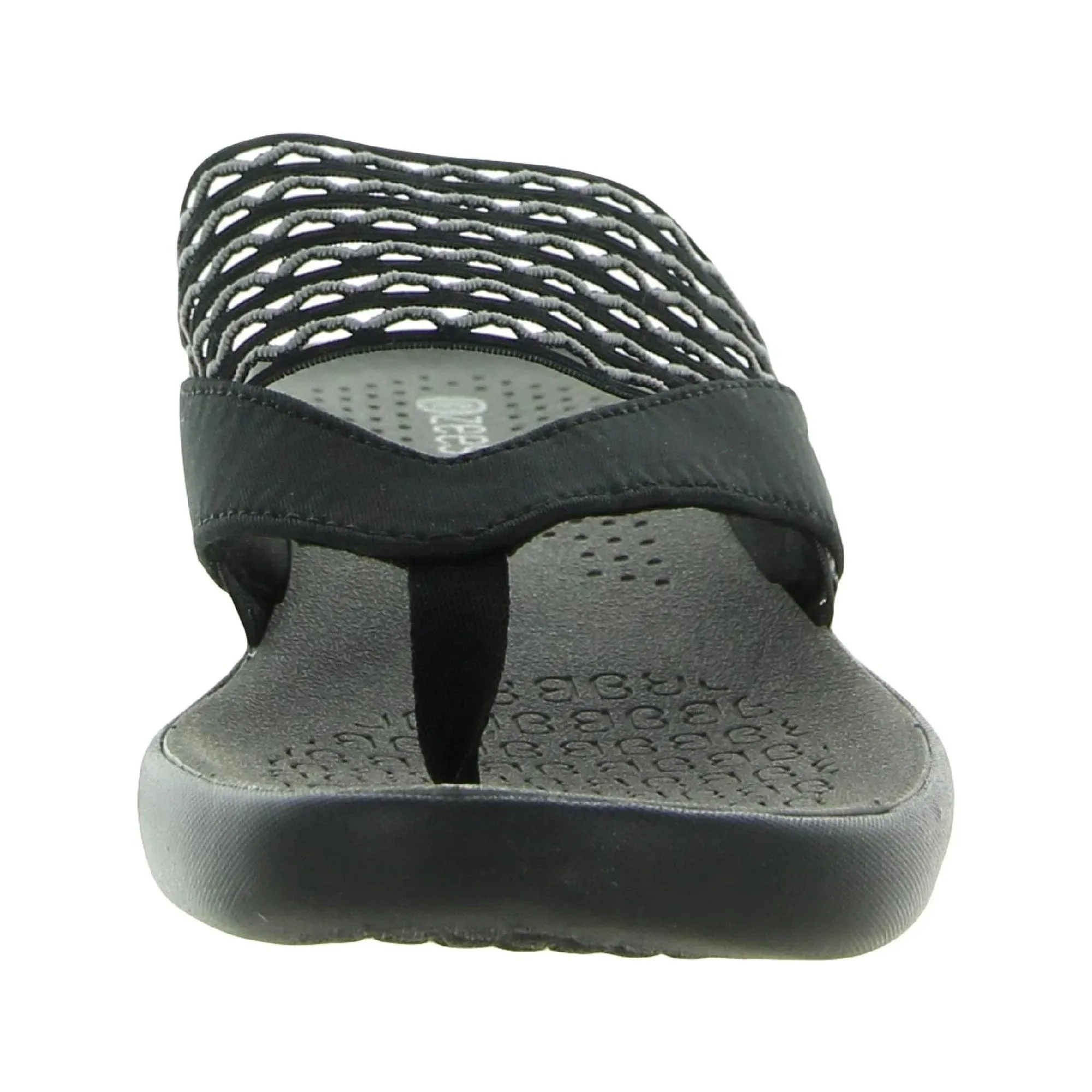 BZEES - Cabana Slip On Wedge Slipper