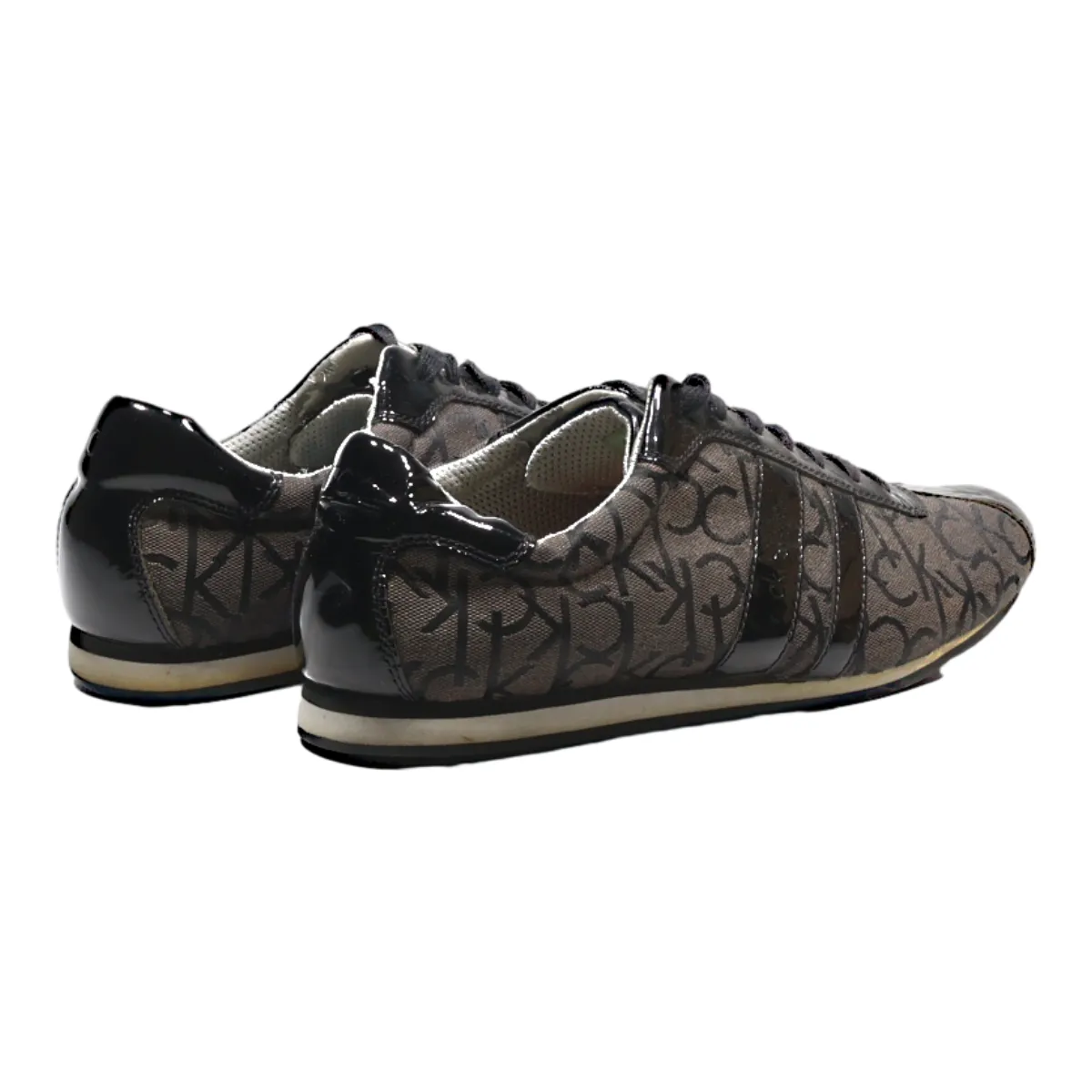CALVIN KLEIN Sneaker Trainers Black Synthetic Mens UK 9