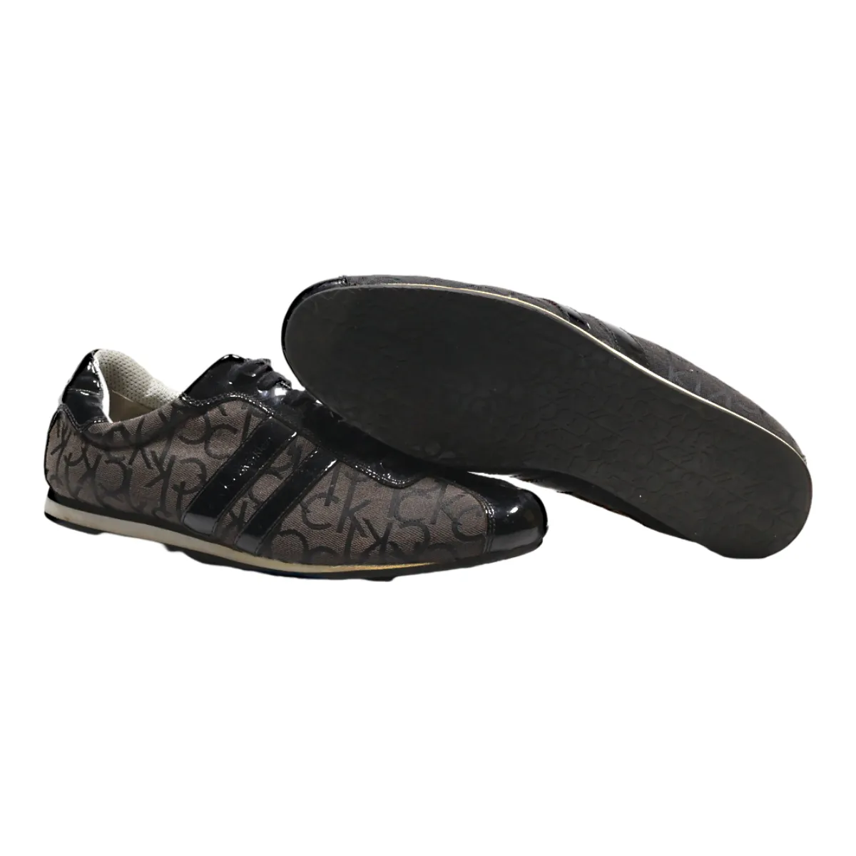 CALVIN KLEIN Sneaker Trainers Black Synthetic Mens UK 9