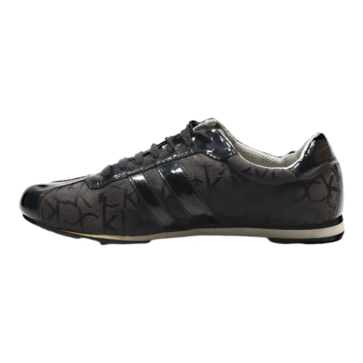 CALVIN KLEIN Sneaker Trainers Black Synthetic Mens UK 9