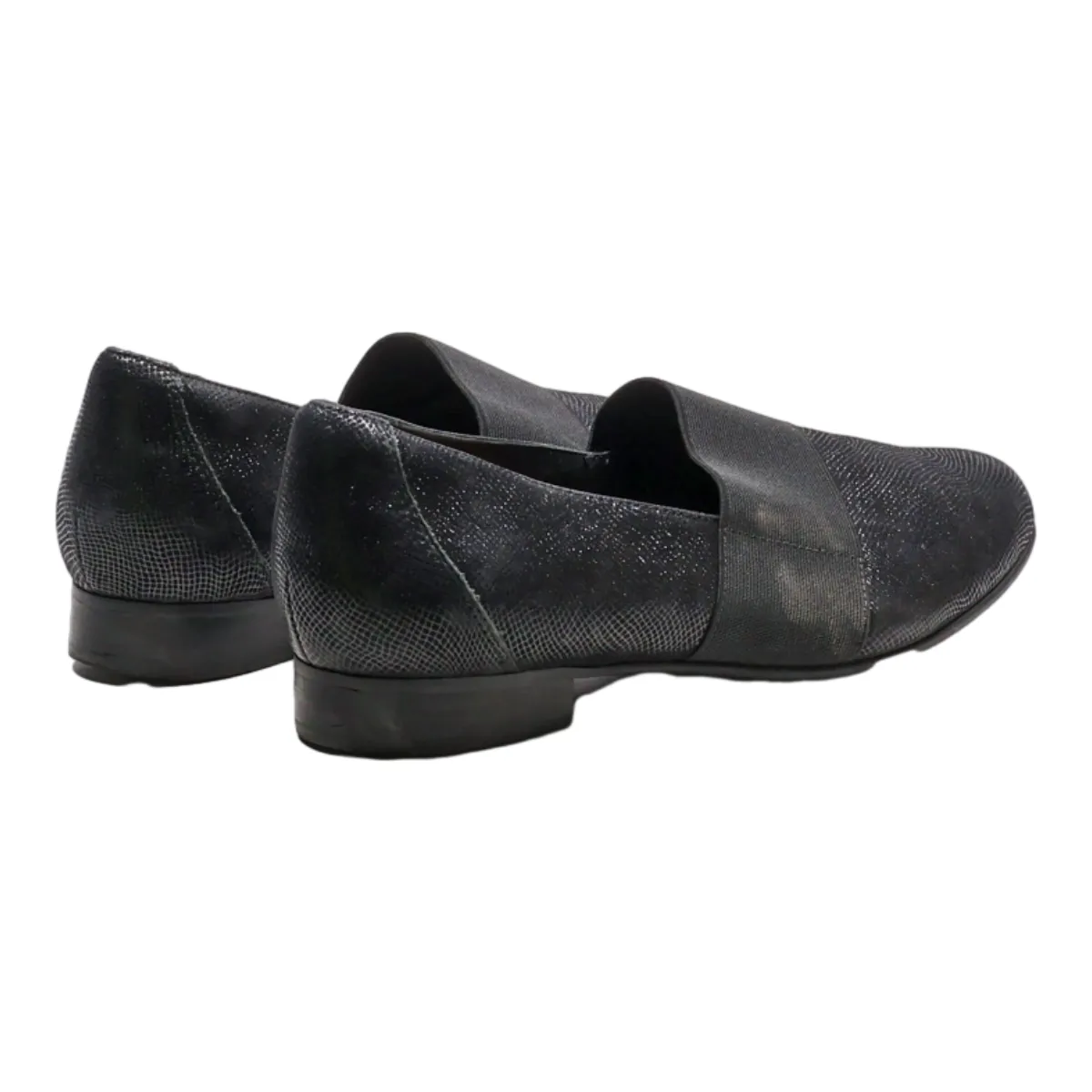 CLARKS Pump Shoes Black Synthetic Womens UK 6.5