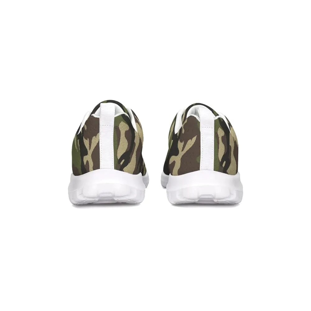 Classic Green Camo FYD Sporty Sneakers