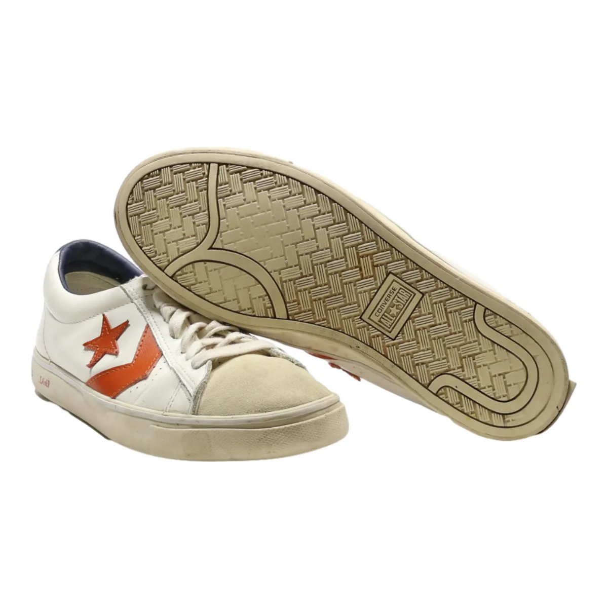 CONVERSE Sneaker Trainers White Synthetic Mens UK 8