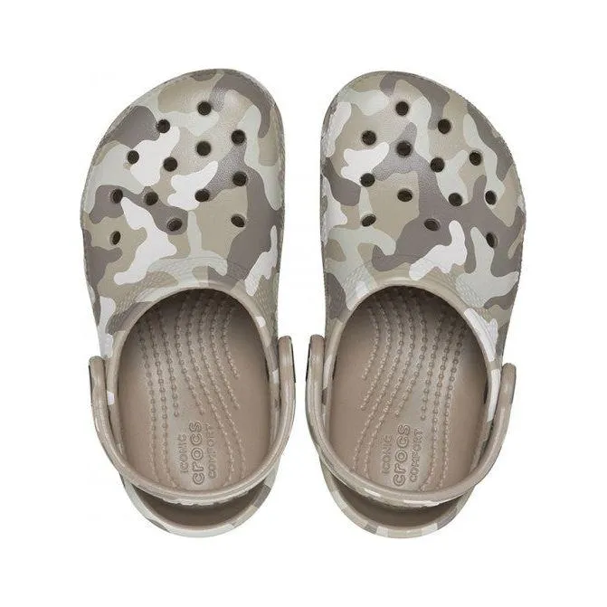 Crocs Kids Classic Camo Mushroom
