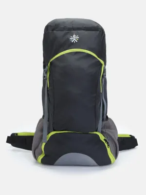Cult 55 Litre Standard Backpack | Daypack Bag For Camping | Hiking Trekking | Black Green |