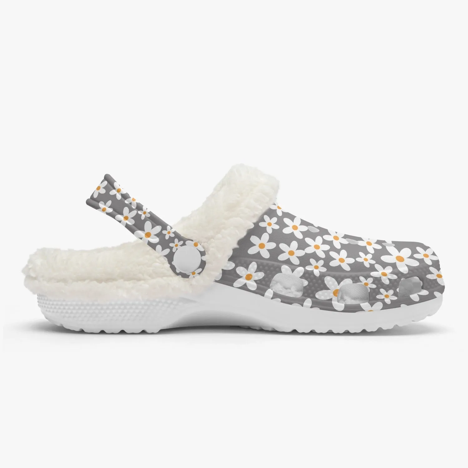 Daisy Lined Clogs