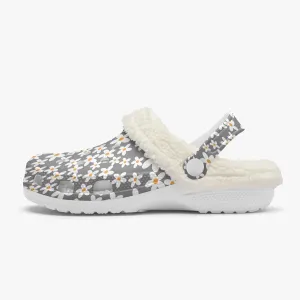 Daisy Lined Clogs