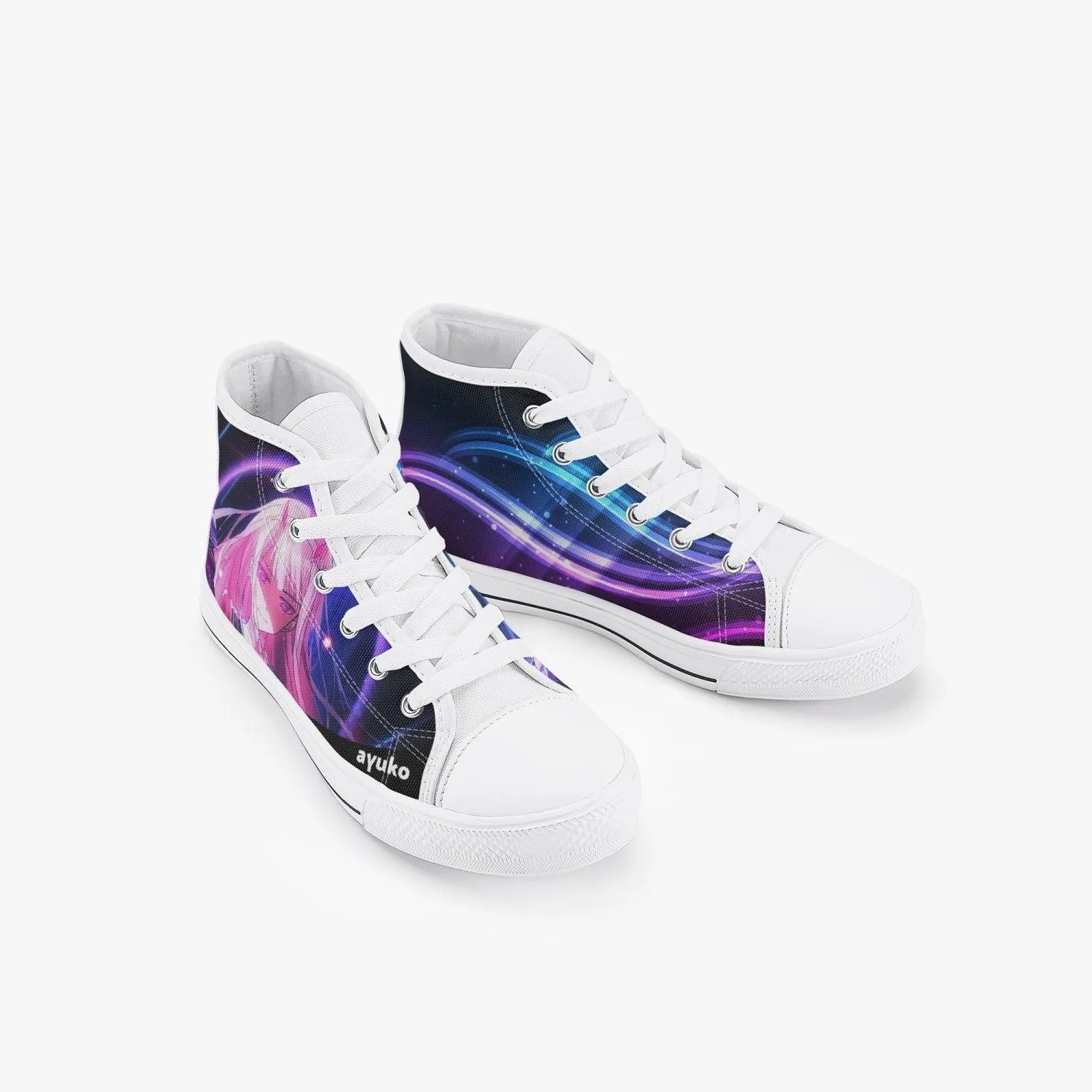Darling in The Franxx Zero Two Kids A-Star High Anime Shoes