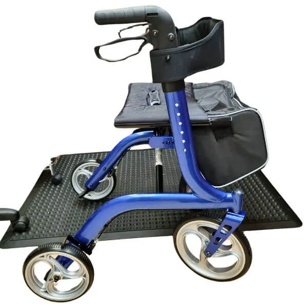 Deluxe Compact Outdoor Walker with Seat