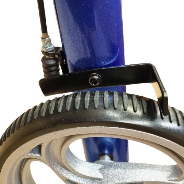 Deluxe Compact Outdoor Walker with Seat